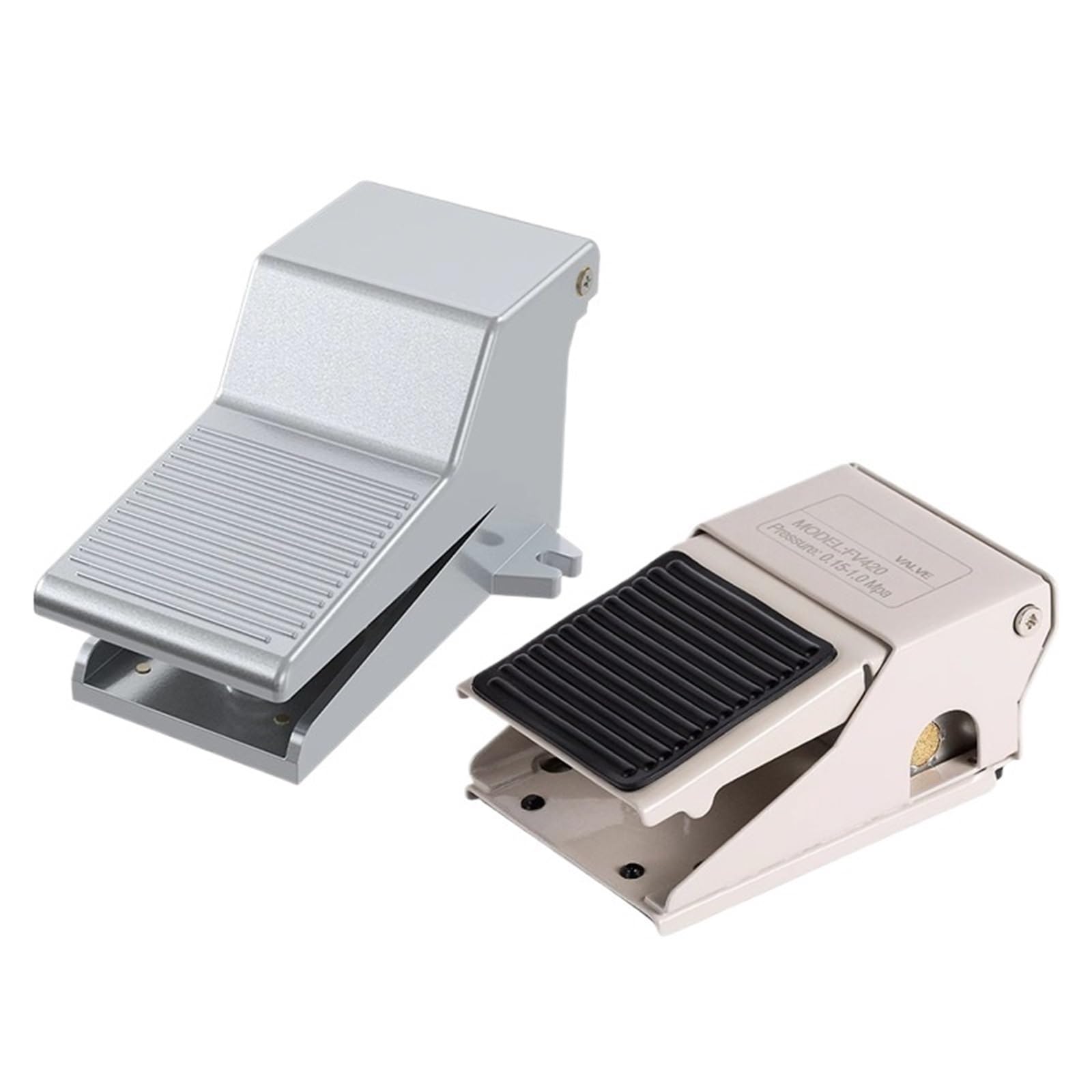 Pneumatic Foot Pedal Valve Cylnder Control 4F210-08L Switch FV320 reversing FV420 4F210-08L Two Position Five Links(4F210-08,With-10mm-Fitting)