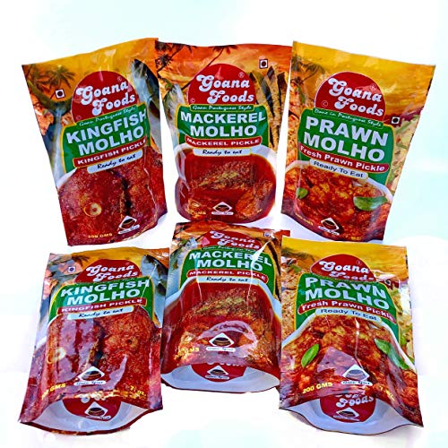 Ron Foods Mixed Fish Molho Pickles Variety Combo of 6 | (2) King
