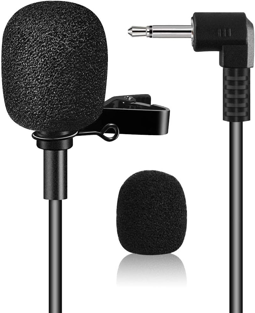 EXMAX ATG-100T 195MHz Wireless Tour Guide System Micrófono de Solapa 3.5mm para Cámaras y Conferencias miniatura 2
