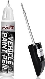 Silver Touch Up Paint for Cars, Professional Automotive Paint Scratch Repair, Lasting Auto Scratch Remover,Color Accurate, Quick Drying, Easy to Use, Safe and Non-toxic