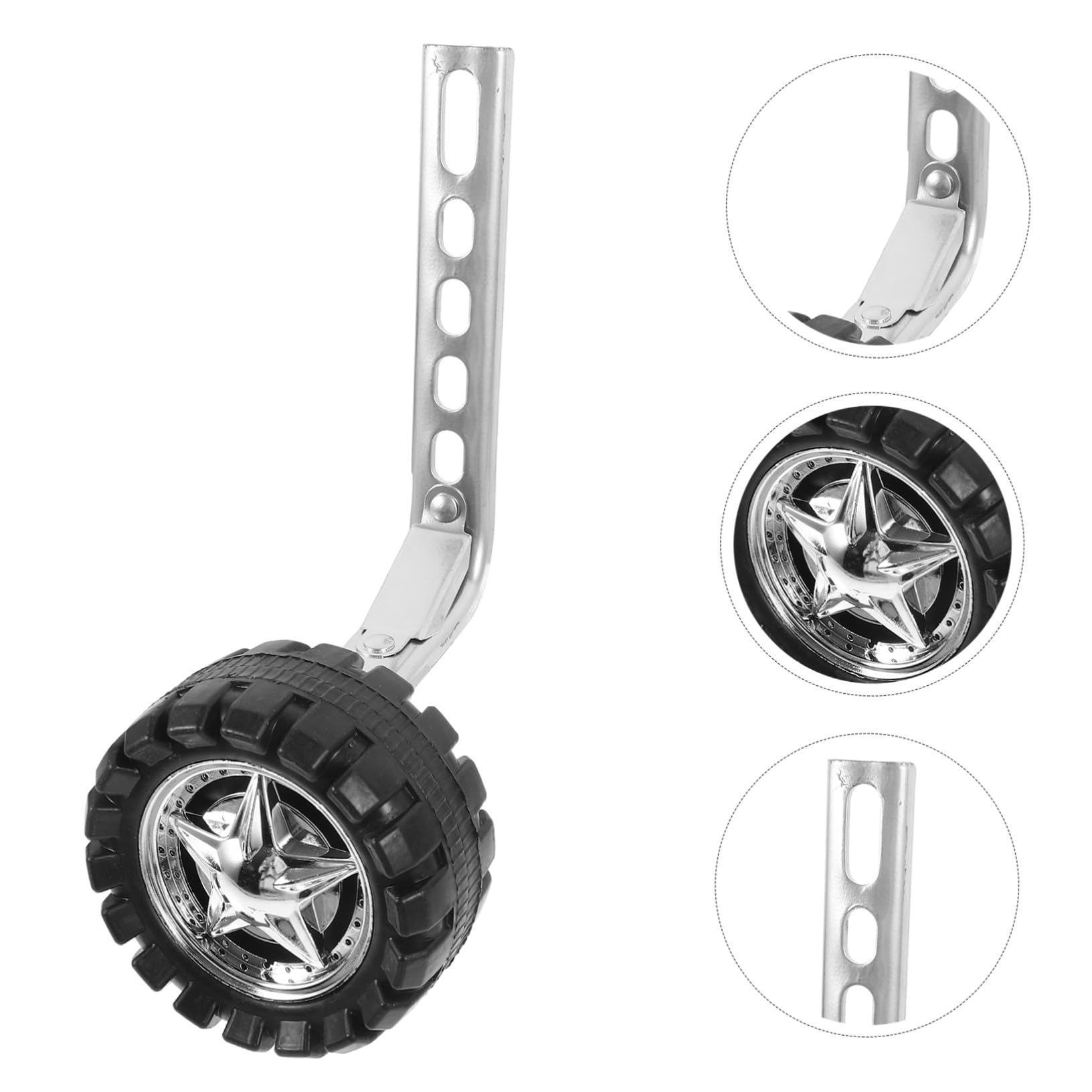 Supvox Kinderfahrrad Stützräder 1 Satz Metall, Sichere Balance für Kinder