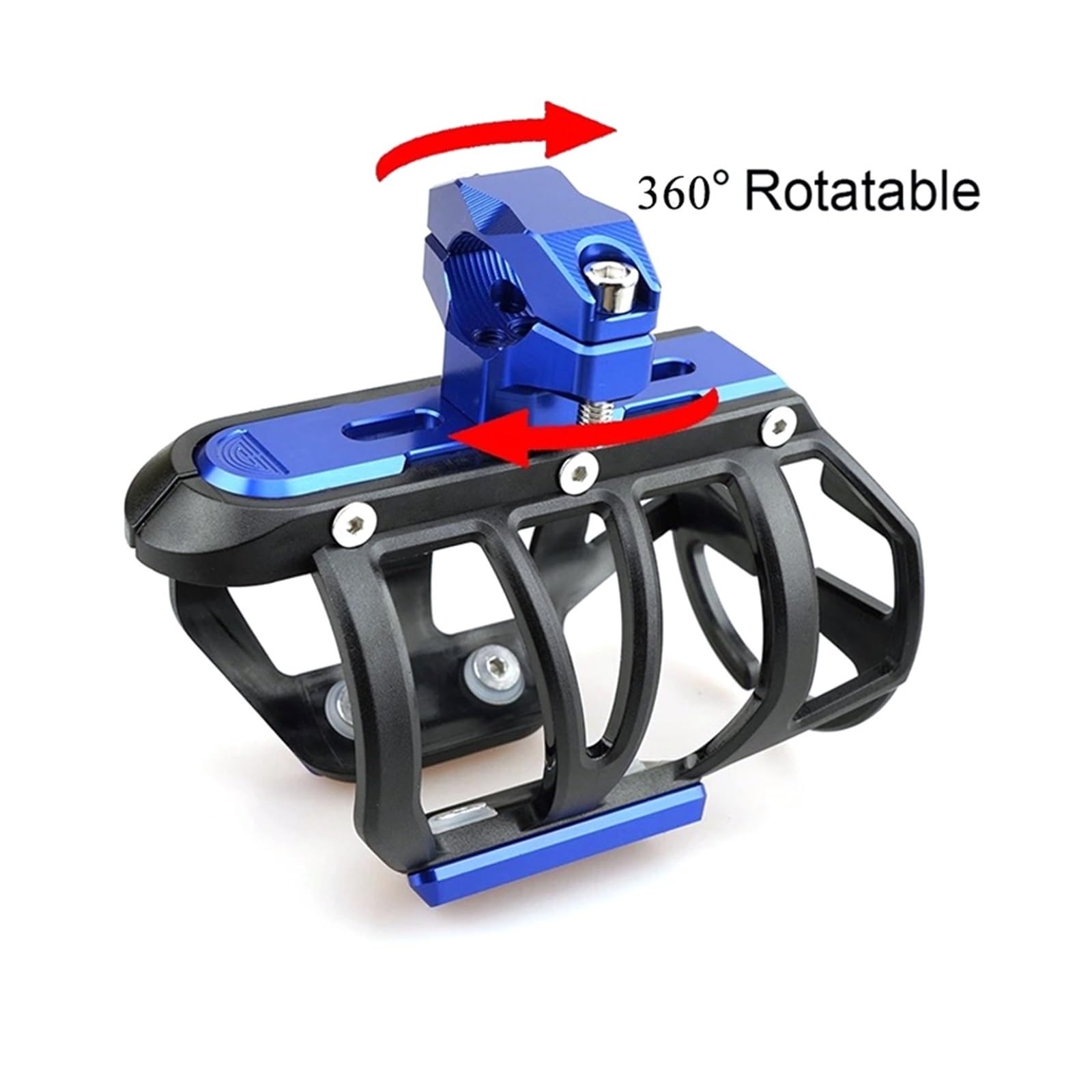 per ZONTES 368G G368 portabicchieri per Moto portaborraccia per Bevande Accessori per Supporto per Gabbia per Bottiglie d'Acqua(ZONTES Titanium)