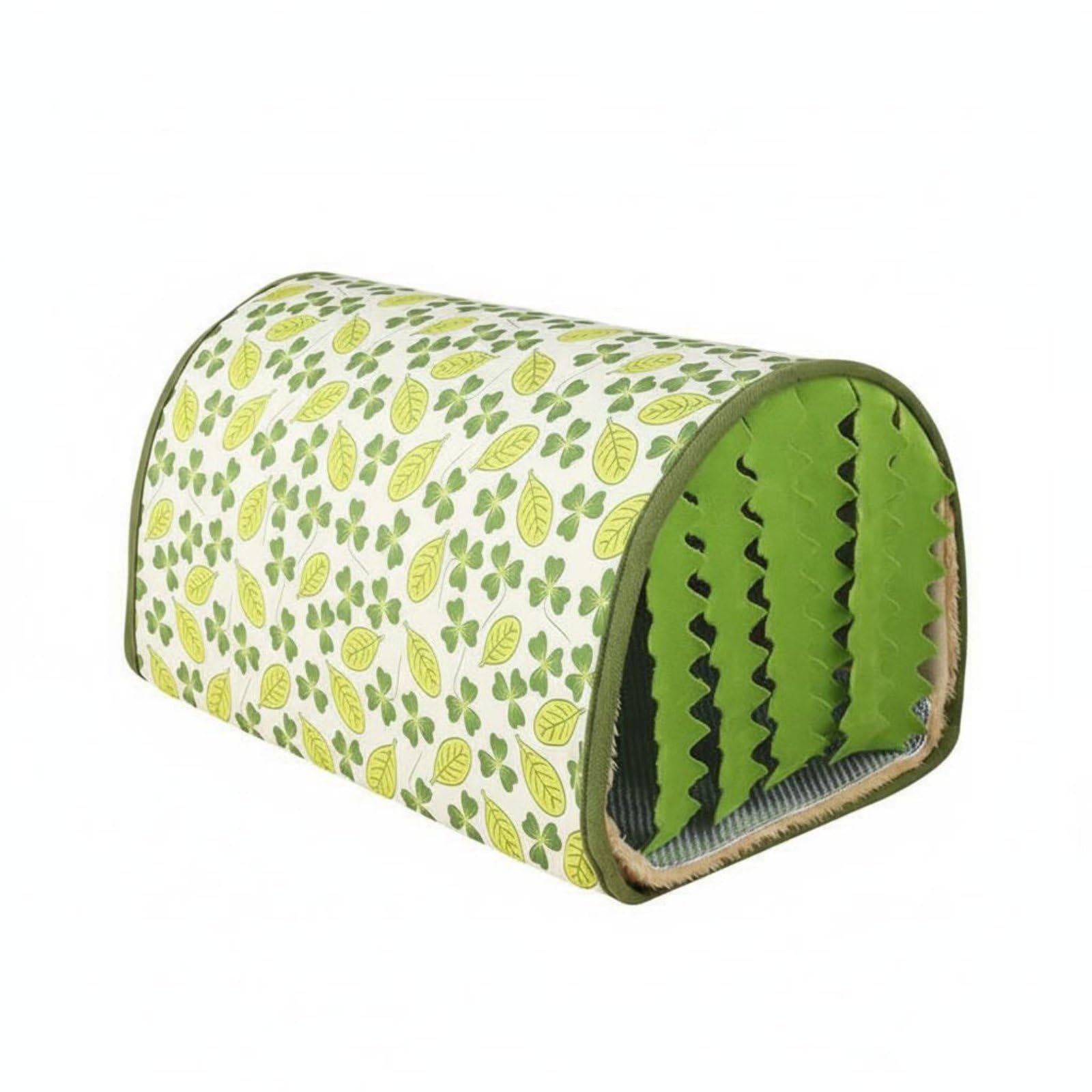Enakshi All-Season Comfort Guinea Pig Hideaway Tube Washable Small Pet Tunnel Easy to Clean Soft Guinea Pig Tunnel Breathable Material for Hamsters, Chinchillas, Hedgehogs, Enclosure, Playpen, S A-image-14