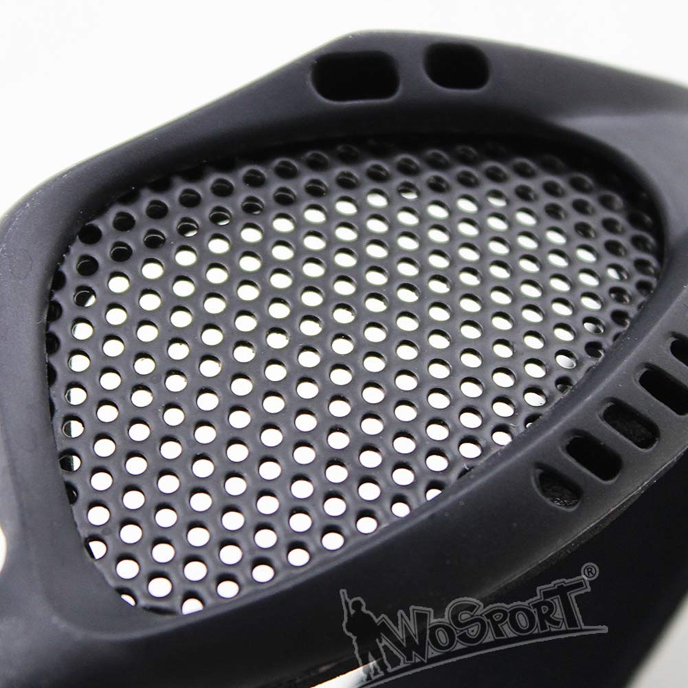 Tactical Occhiali da Sci Occhiali da Sole Protezione Esterna Con Metallo Maglia In Acciaio per CS Gioco di Guerra Airsoft Paintball Occhiali di Sicurezza