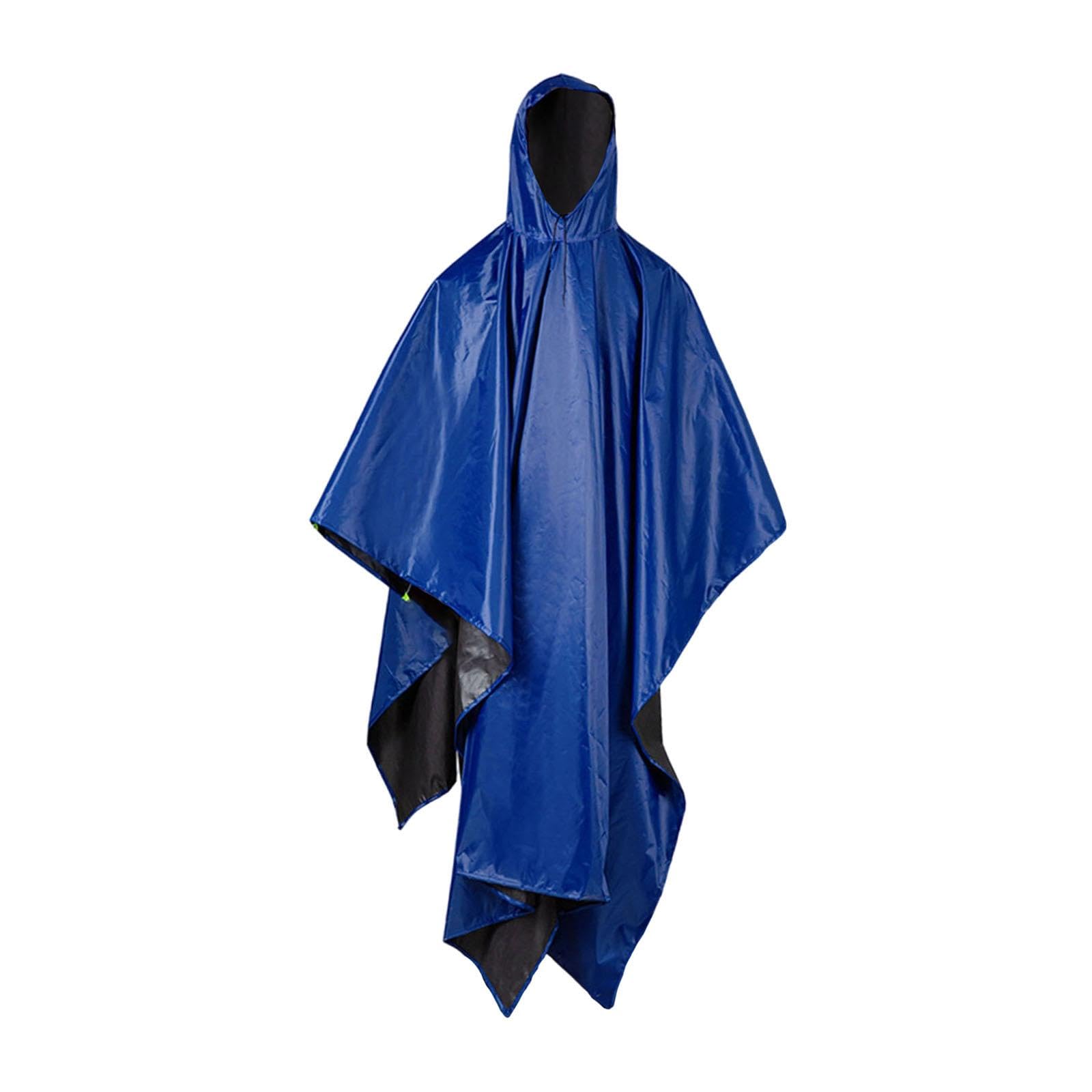 ™ Raincoat with Hood and Drawstring for Adults for Outdoor | Coats & Jackets | Mens Clothing-image-43