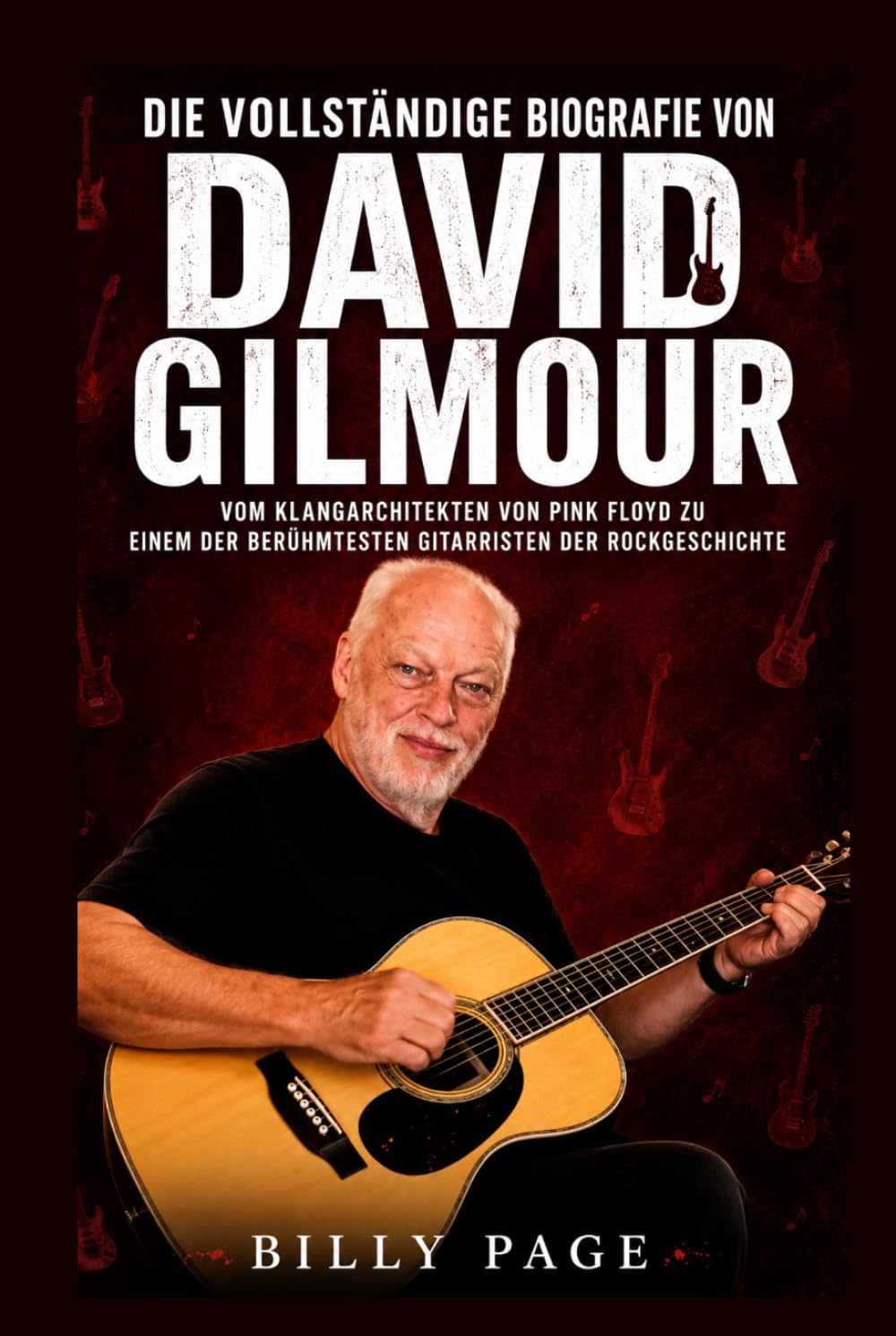 Livre David Gilmour biographie idée cadeau passionné rock