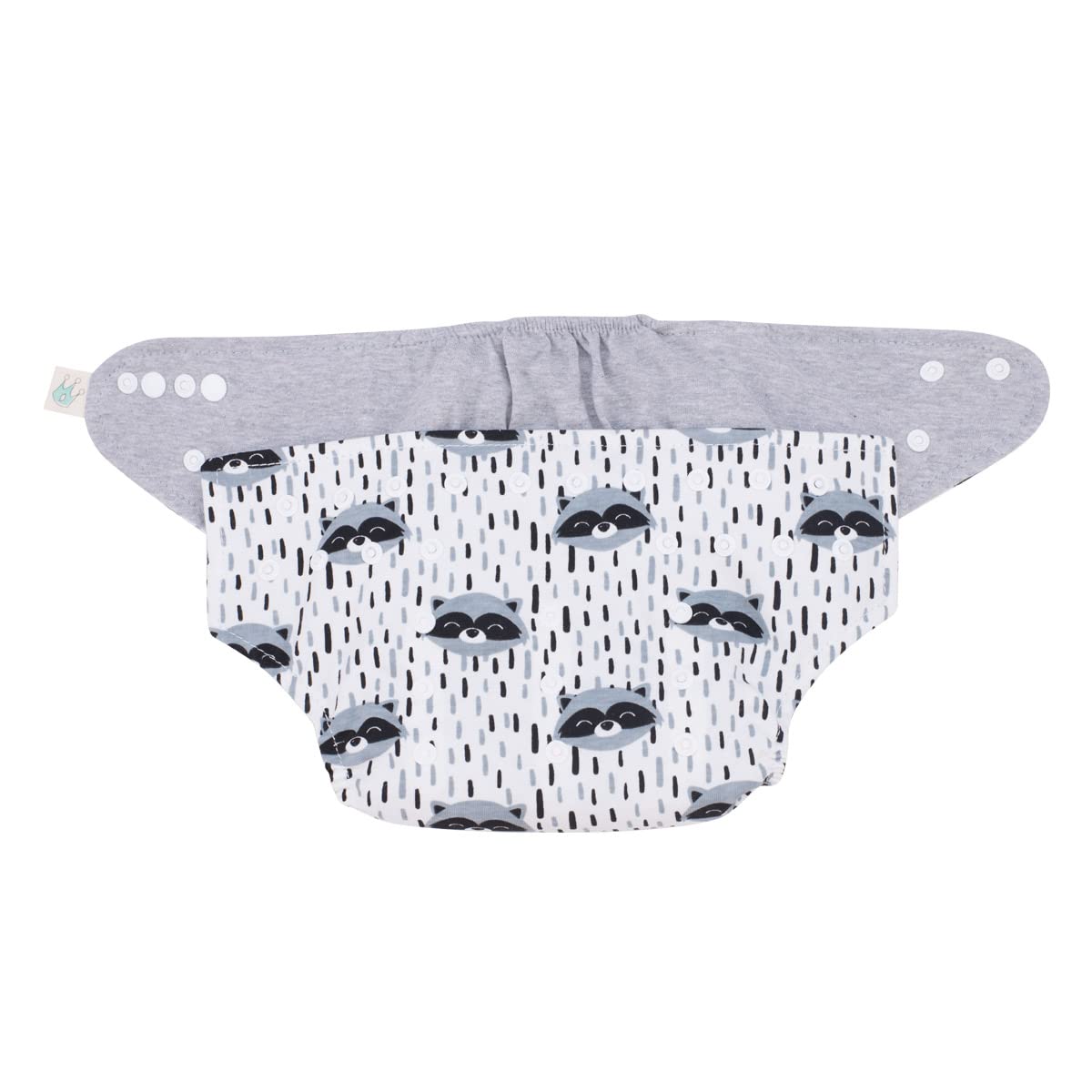 JYOKO KIDS Wiederverwendbare ökologische Windeln für Babys (Raccoon)