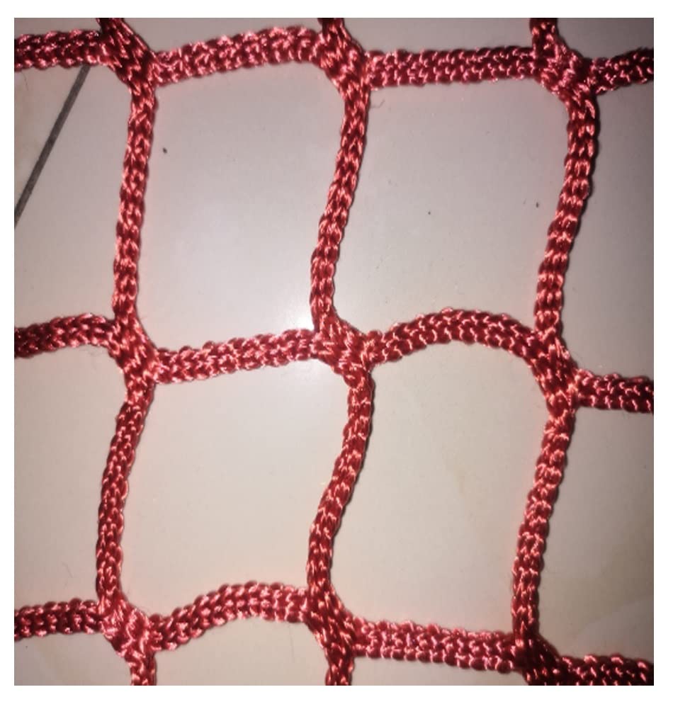 YYXDMFY Sports Netting Backstop Net Ball Stop Net Fence Nets for Stadium Outdoor Knotless Rope Isolation Protection Sports Netting Woven Rope Outdoor Decking Rope Net (Color : 5mm, Size : 1x4m)
