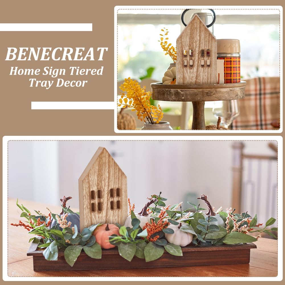 BENECREAT 3 stuks 30,2 x 17,7 cm wolkhout uitsparingen, onafgewerkte houten wolkvormige uitsparingen, houten wolkversieringen, plakjes voor