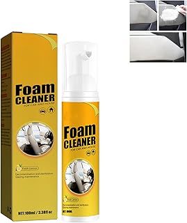 Multifunctional Car Foam Cleaner,Amplesunshine Foam Cleaner,Multi-Purpose Foam Cleaner,Car Magic Foam Cleaner,Rinse Free Foam Spray Cleaner for Car Interior and House Kitchen