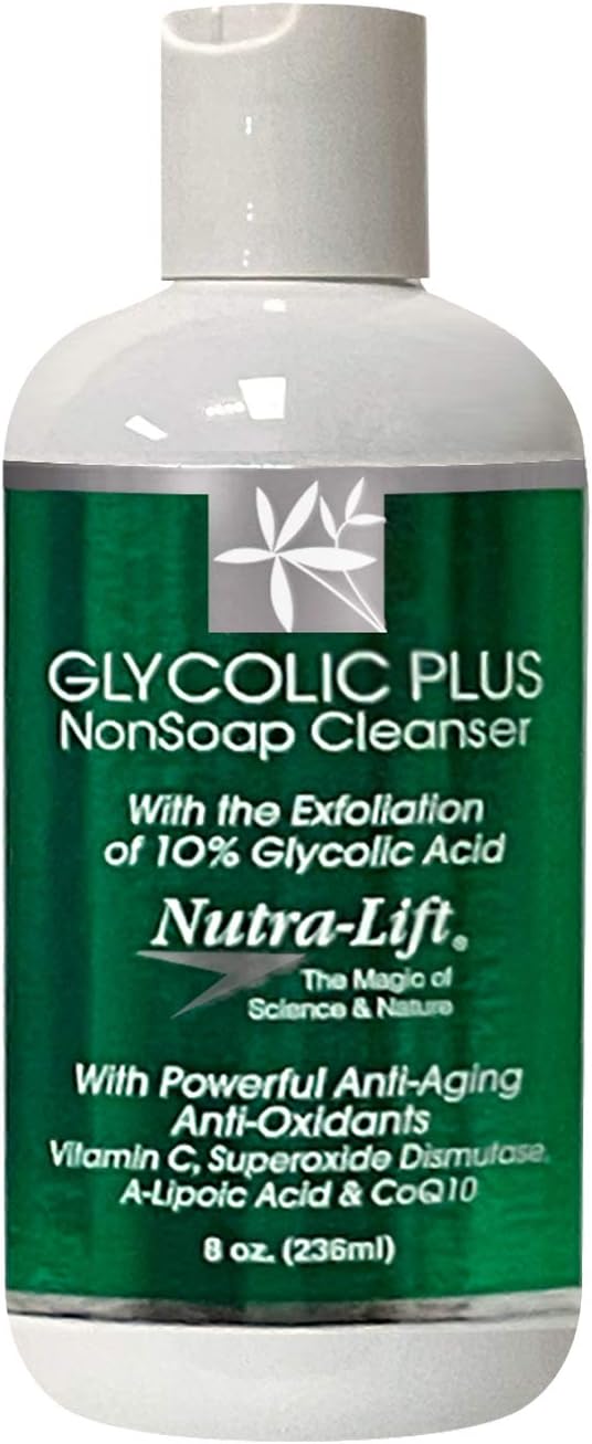 Nutra-Lift GLYCOLIC plus NonSoap Cleanser 8 oz
