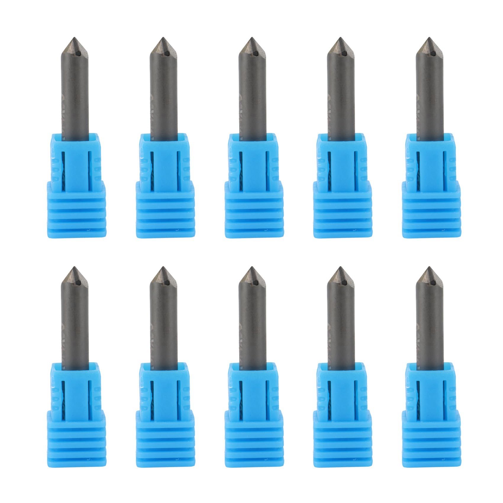 Jnchdghwa Photo Color 10X Pcd Engraving Bits Engraver Stone Carbide Milling Cutter On Marble D6xl40x90degreex0.4