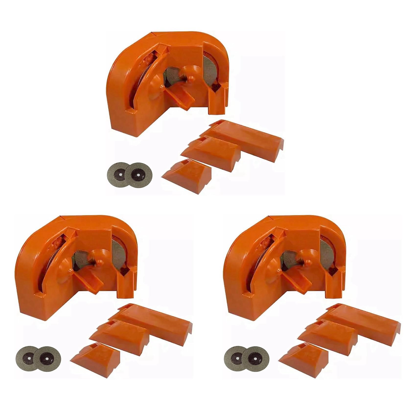 Jnchdghwa 3X Multipurpose Drill Bit Grinding Sharpener,Electric Drill Bit Sharpener for All Bits Drill Grinder Grinding Tool