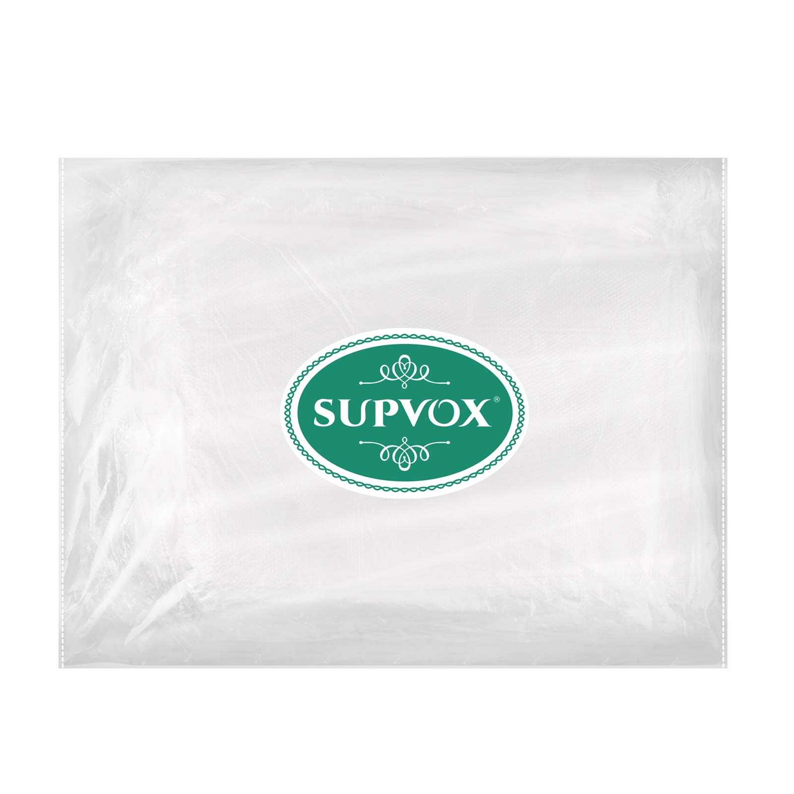 SUPVOX 100 Fundas Desechables Para Pies Transparentes Cubierta De Pie De Película Fina Sin Olor Para Pedicura Baños De Parafina Protección Higiénica Para Spa Profesional