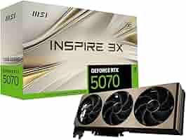 msi - MSI製グラボ　GeForce RTX 5070 12G INSPIRE 3X OC　PCIExp 12GB MSI GeForce RTX™ 5070 12G INSPIRE 3X OC