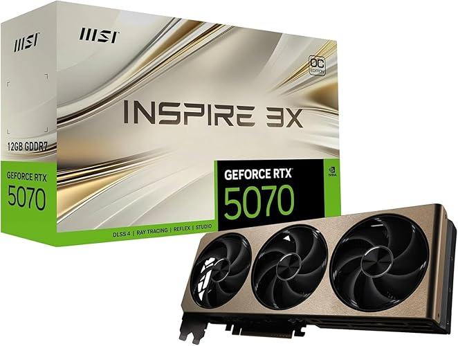 MSI NVIDIA GeForce RTX 5070 12G 