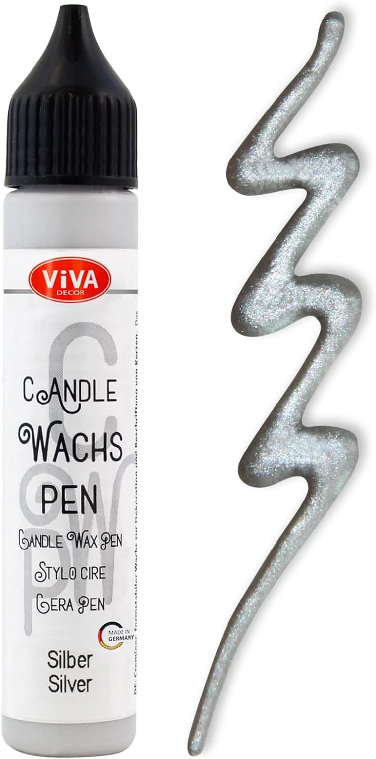 Viva Decor Candle Pen 28ml-Silver