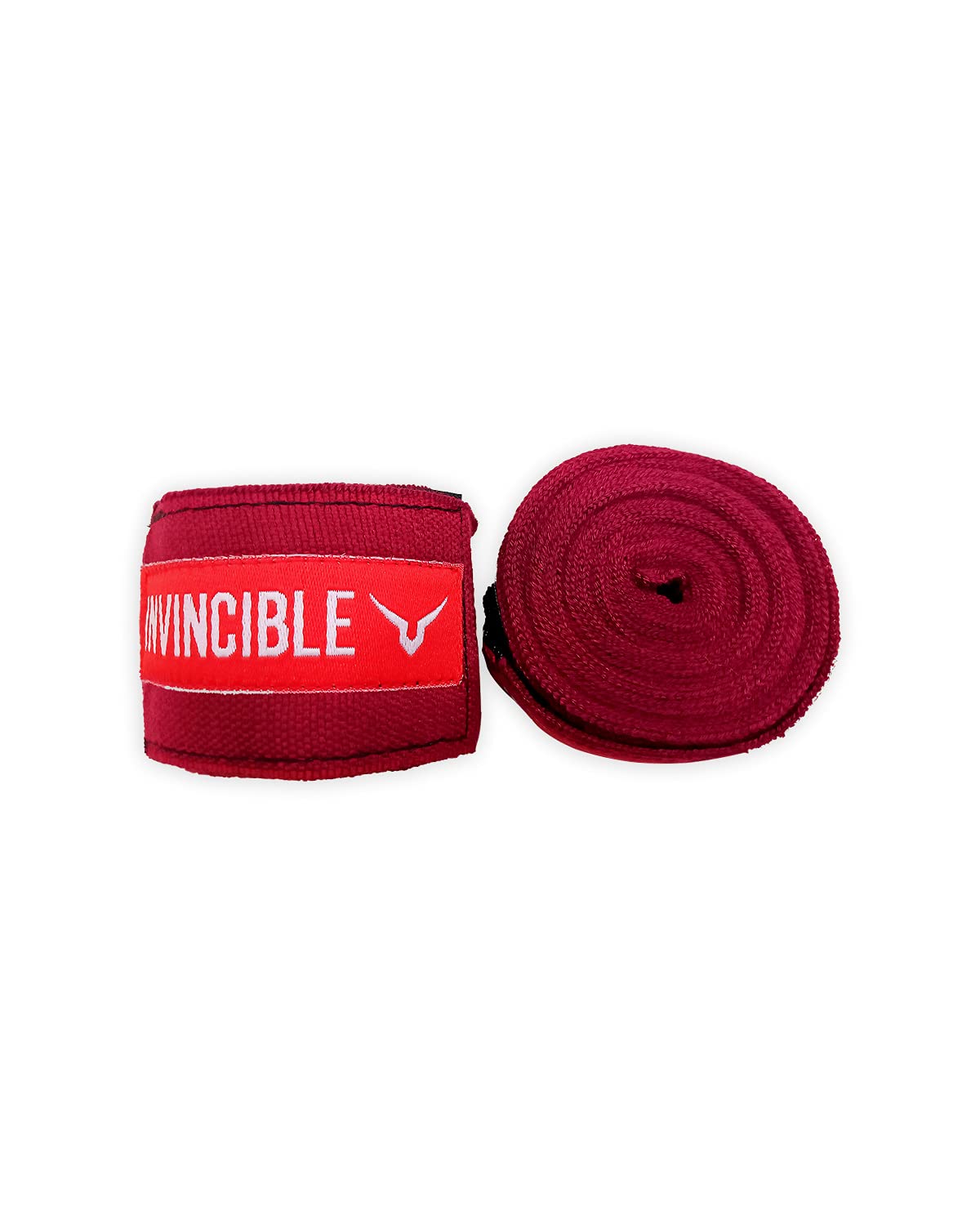 Invincible Mexican Style Semi-Stretch Hand Wraps (Maroon, 4.5 Meter) (B09B559FBQ) Amazon Price History, Amazon Price Tracker