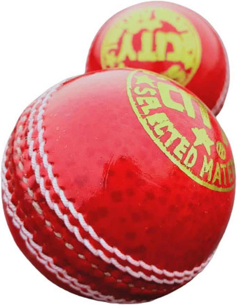 THOR INSTRUMENTS Cricket Leather Balls Hand Stitched Red for for Practice (Set of 2) Rustic Vintage Home Decor Gifts