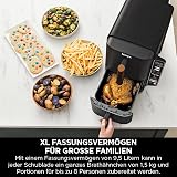 NINJA Double Stack XL Air Fryer 2 Compartiments Verticale, Compact, 4 Niveaux de Cuisson, Capacité de 9,5L, Air Fryer 6-en 1, Pièces Antiadhésives Amovibles Lavables Au Lave-Vaisselle, Noir/Cuivre - 5