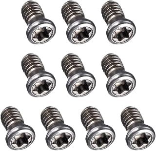 uxcell M4x8mm Torx Screws for Replaces Carbide Insert CNC Lathe Tool 12.9 Grade Alloy Steel 10pcs