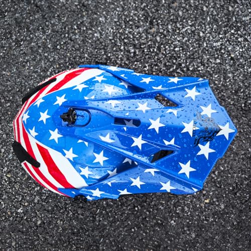 Image of VCOROS Youth Kids Dirt Bike Helmets,Kids Motocross Helmets DOT Approved