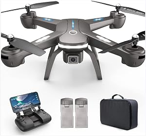 MEOMO RC Drone GPS UAV with Aerial Photography 4K HD Pixel Camera Remote Control 4-Axis Quadcopter Aircraft Suitable for Outdoor Flying Enthusiasts