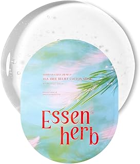 Máscara de algodón de alivio de árbol de té, ...