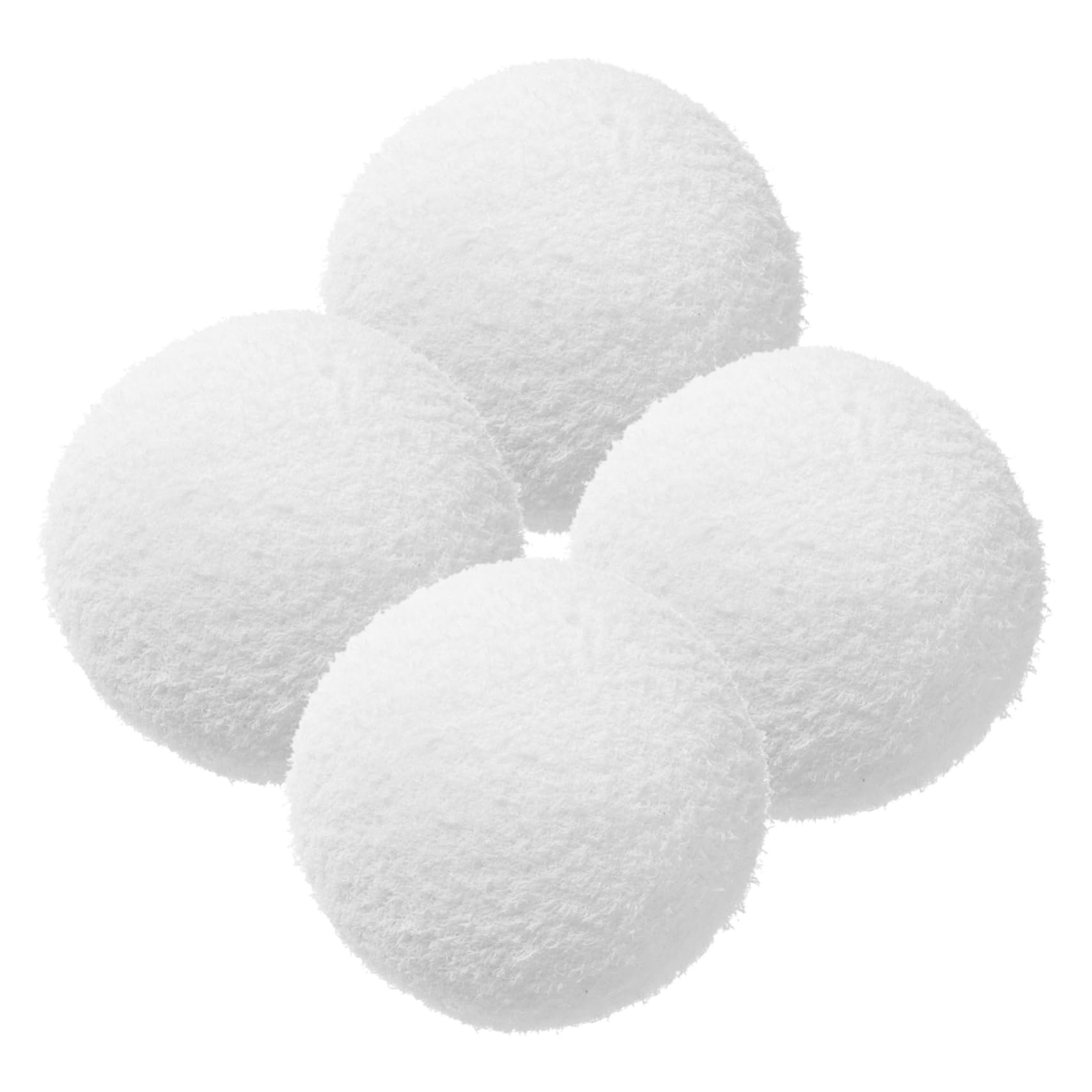HEMOTON Bola De Esponja Absorbente De Aceite Medios Filtrantes para Piscina Filtro De Medios Suministros De Limpieza De Piscinas Fibra De Filtro De Acuario 4 Piezas X 4