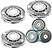 Price comparison product image SH70 Replacement Heads for Philips Norelco Series 7000 Shavers, SH70 New Upgraded Heads Compatible with Philips Electric Razor S7100, S7700, S7500, SH70,S9000