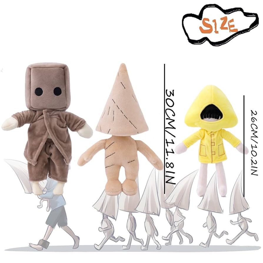 ⭐【美品】リトルナイトメア フィギュア ぬいぐるみ モノ シックス セット ⭐ ⭐【美品】リトルナイトメア フィギュア ぬいぐるみ モノ