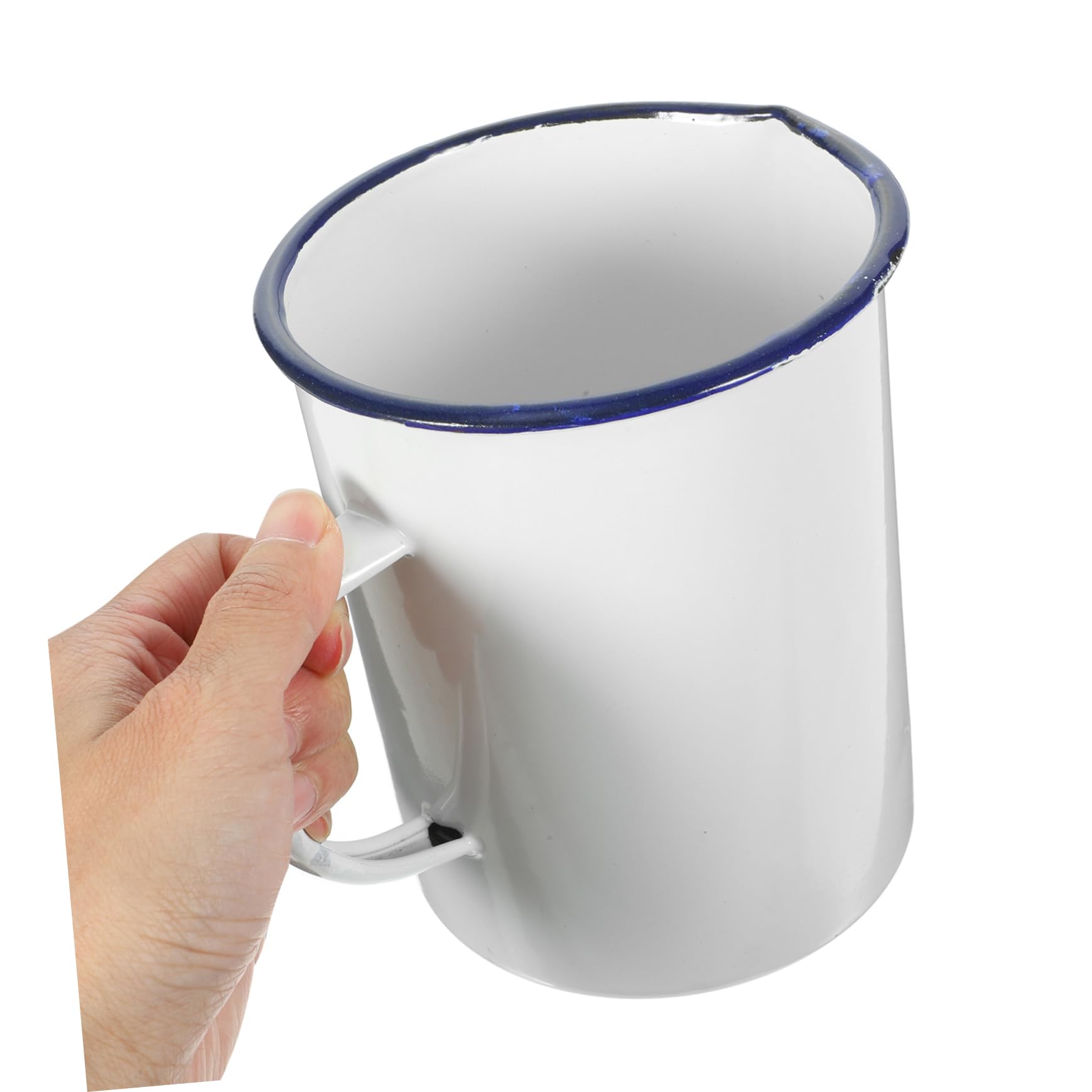 Alipis 2 Piezas Taza De Viajes Vasos Copa Aislada Tazas De Viaje Matraz Taza De Agua Para El Hogar Triple Pequeñas Tazas De Leche Térmico Plegable Cámping Tazas De Café Esmalte
