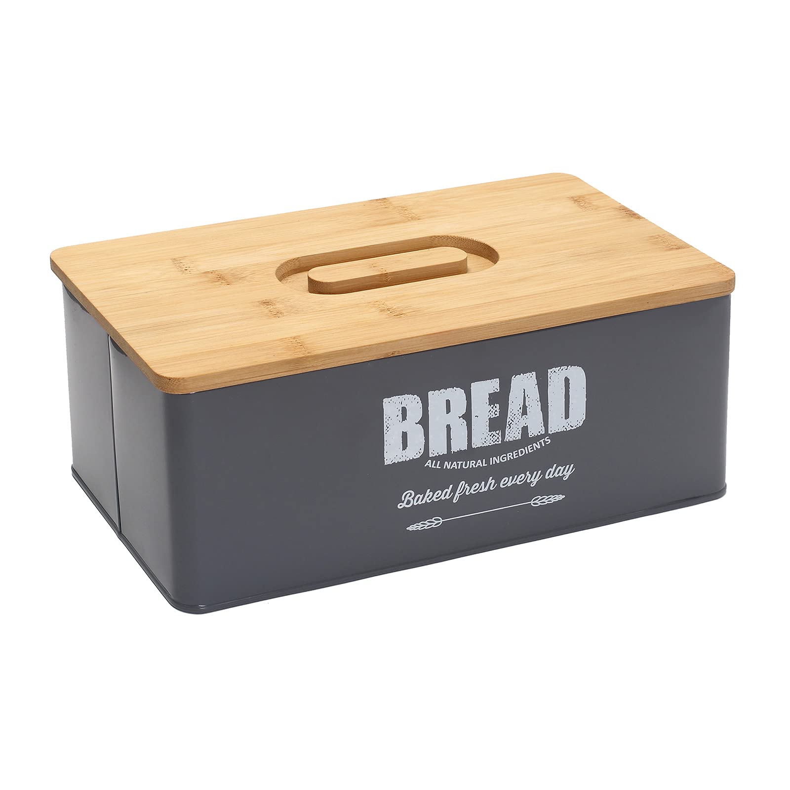 Buy Xbopetda Metal Bread Box Loaves Storage Canister Tins, Small Bread