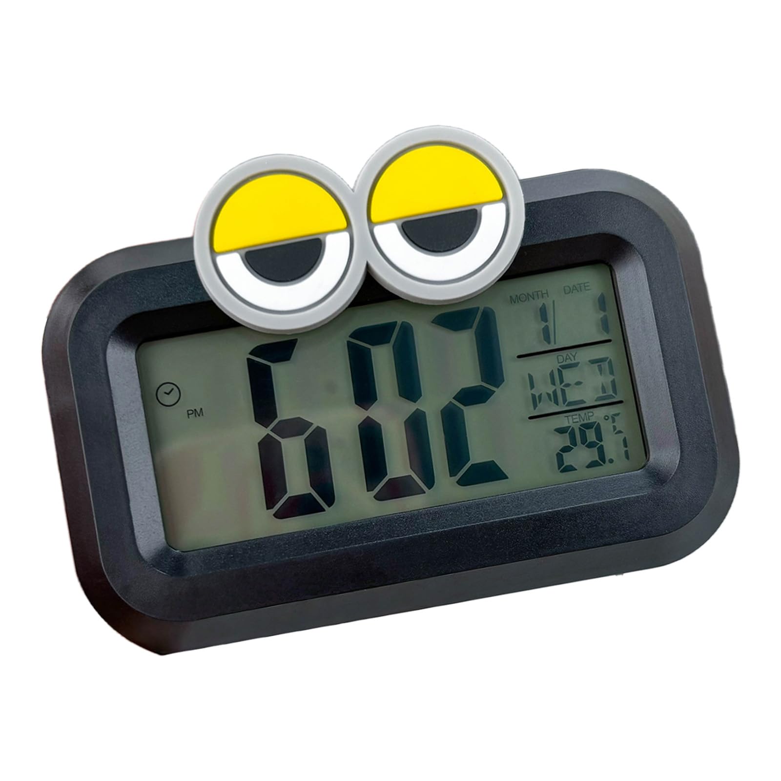 YROHGKPN LED Digital Clock for Bedroom, Loud Alarm Clock Electric Desk Clocks Simple Bedsides Nightstands with Snooze Digital Alarm for Bedrooms