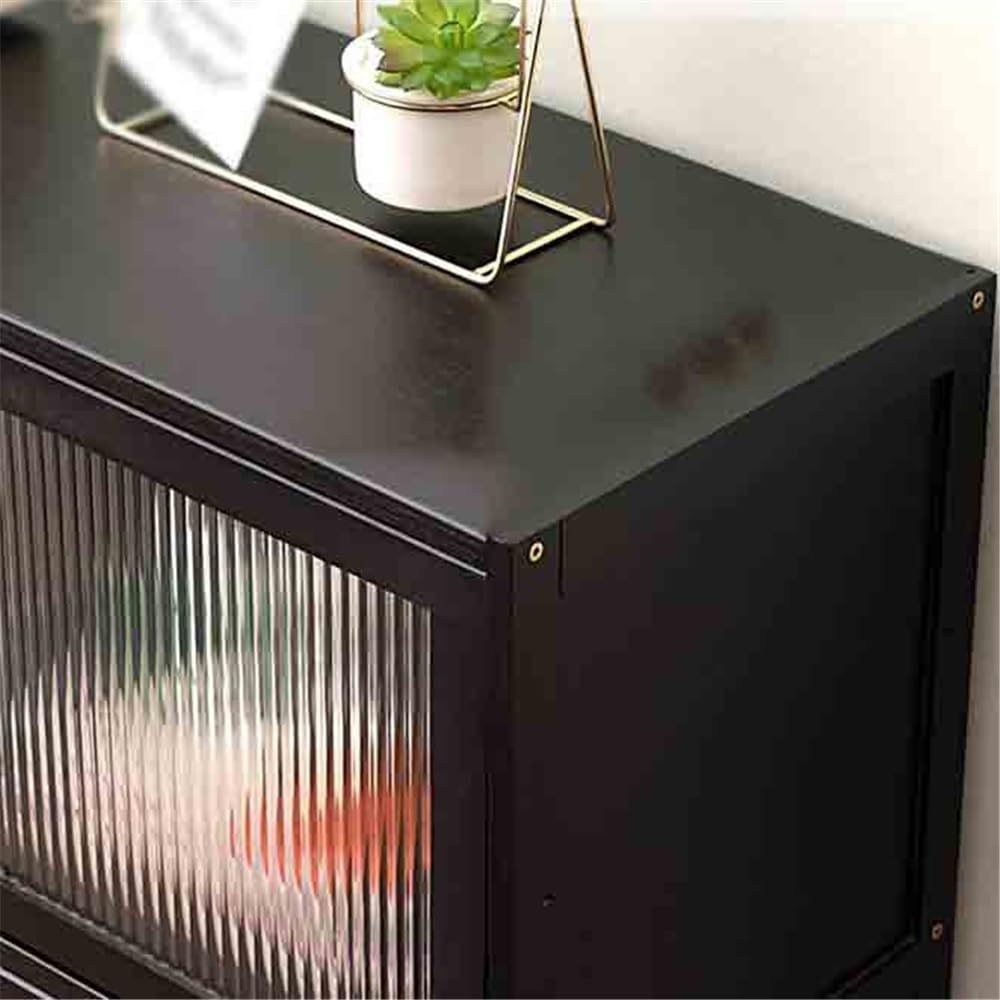 Libreria Organizzatore for scaffali in bambù da scrivania, con espositore for in plastica sospeso, for scaffale for ufficio, cucina domestica, sala lettura(L80xW32xH40 cm)