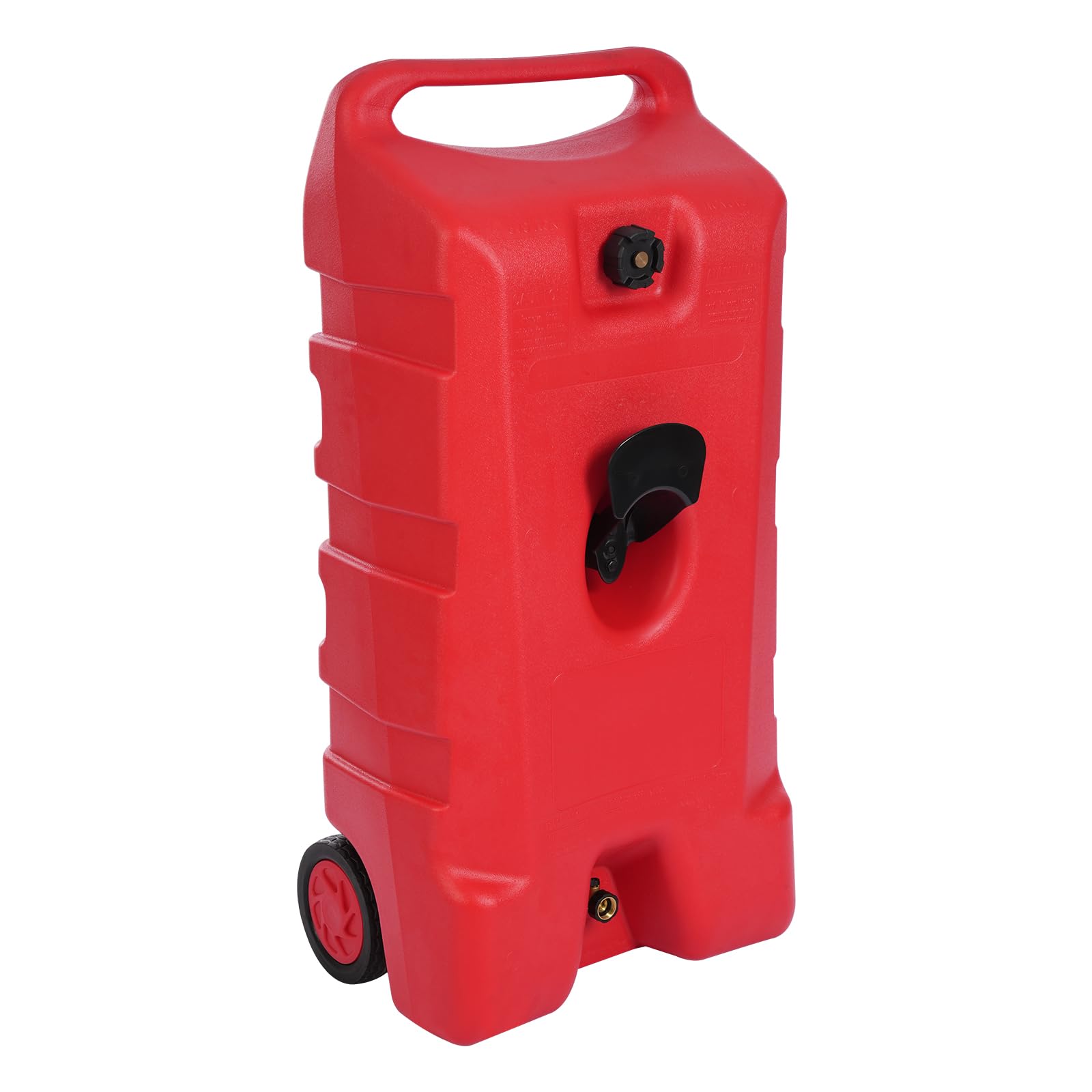 ?LYNICESHOP Portable Boat Fuel Tank, Boat Gas Tank, Outboard Boat Fuel Tank, Outboard Fueling Tank with ?Hose Bracket for Outboard Engine Boats, 21.26 * 14.17 * 43.31in, Red (119L/31.44 Gal)