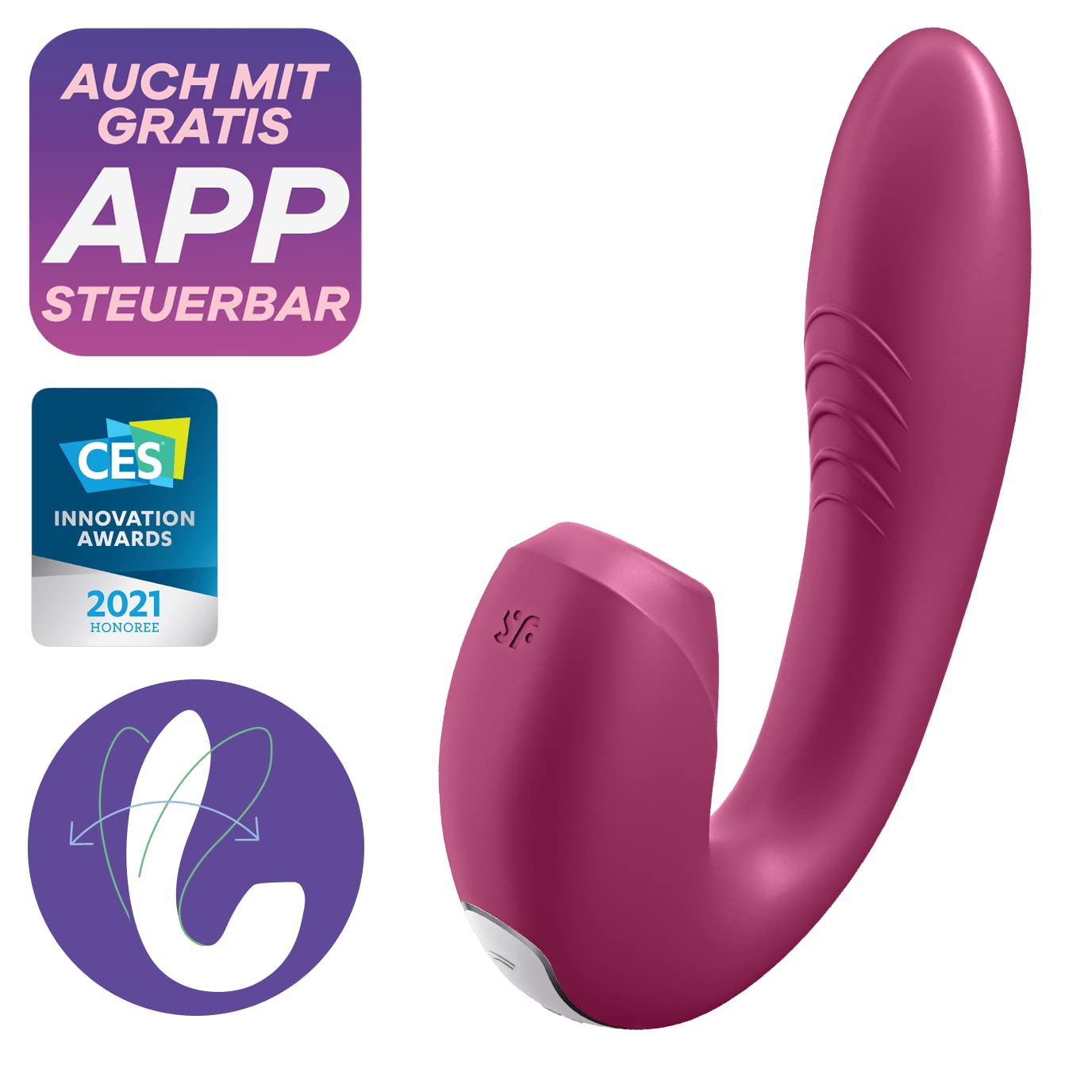 Satisfyer Sunray Connect App Rabbit | Druckwellenvibrator | Sex-Spielzeug
