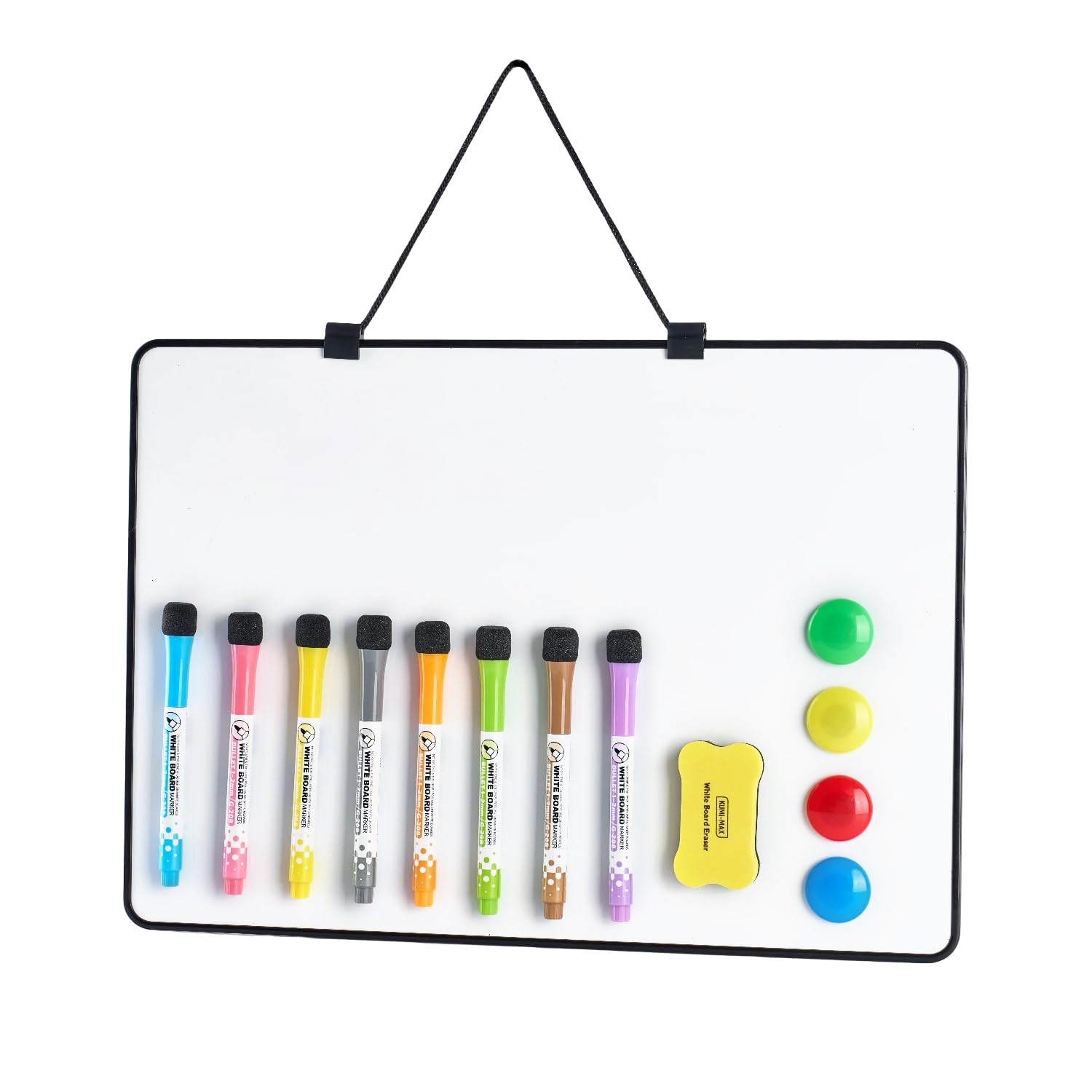A3 Whiteboard with Pens and Erasers
