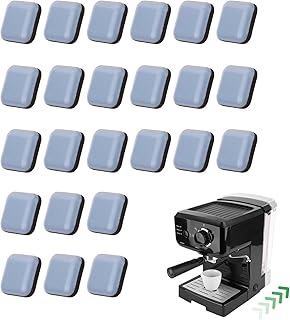 24Pcs Appliance Sliders, Kitchen Appliance Sliders for Counter Self-Adhesive Kitchen Appliance Sliders for Coffee Makers Air Fryers Pressure Cookers Deep Fryers