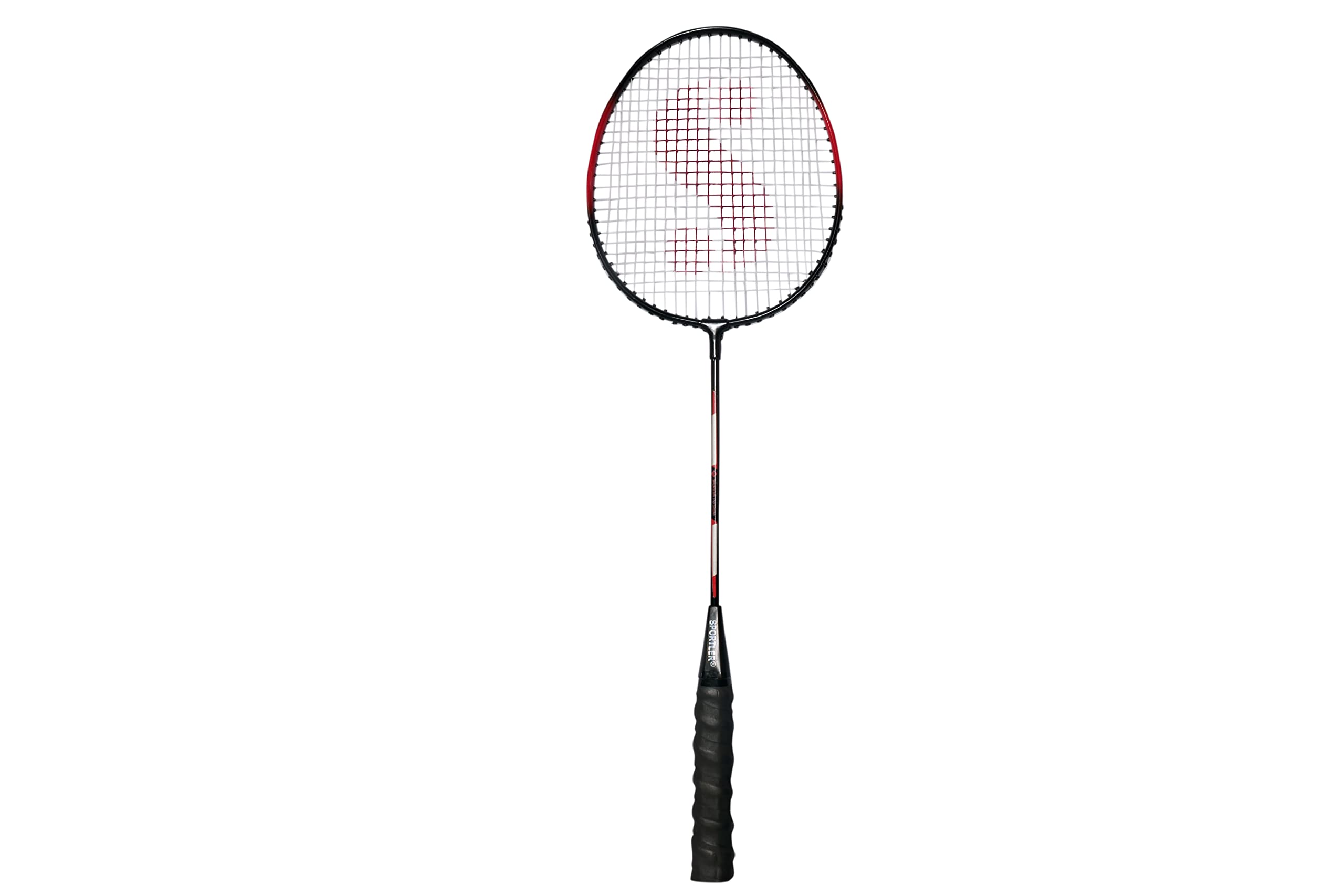 SPORTLER® Pro Smash Badminton Racquet Light Aluminum Blend Badminton Strung with Free Full Racquet Cover | Made in India | (Red and Black) (B09NQVQ9G6) Amazon Price History, Amazon Price Tracker