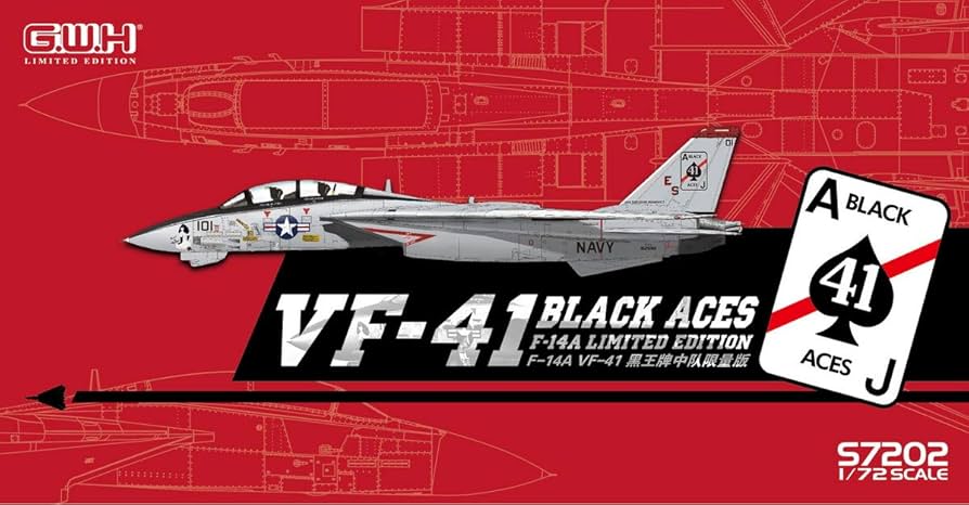 Amazon.com: LNRS7202 1:72 Great Wall Hobby F-14A Tomcat VF