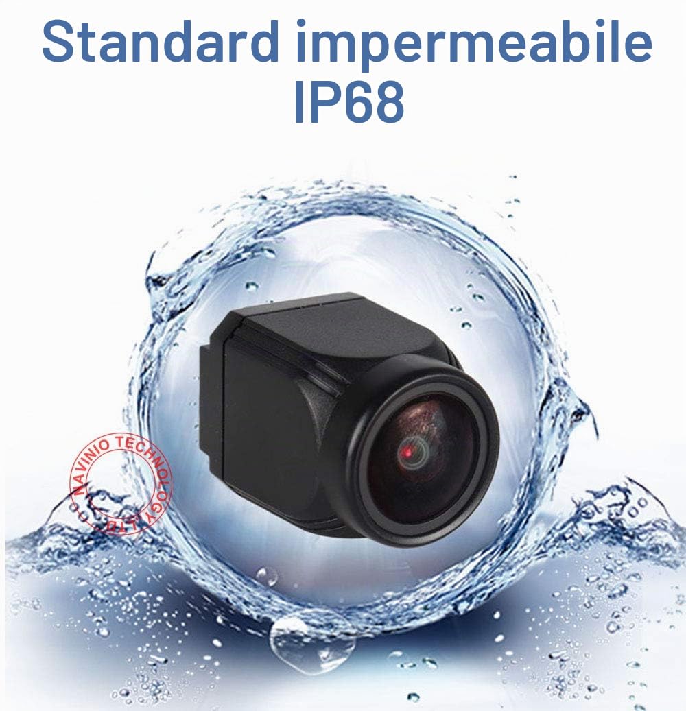 1280 * 720 pixel 1000 linee TV Obiettivo 18mm di alta qualità Luce targa Telecamera posteriore, sostituzione per Fiat Bravo Brava Ritmo Grande Punto Siena Avventura 500L/Croma/Linea 2007-2015