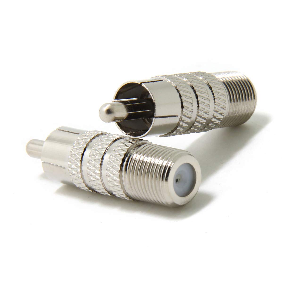 DCFun RCA オス - F タイプ メス ビデオアダプター - 10 パック dwos6rj Amazon.co.jp: BONUMD（ララちゃん） RCA F型 変換 プラグ 5個 RCAオス