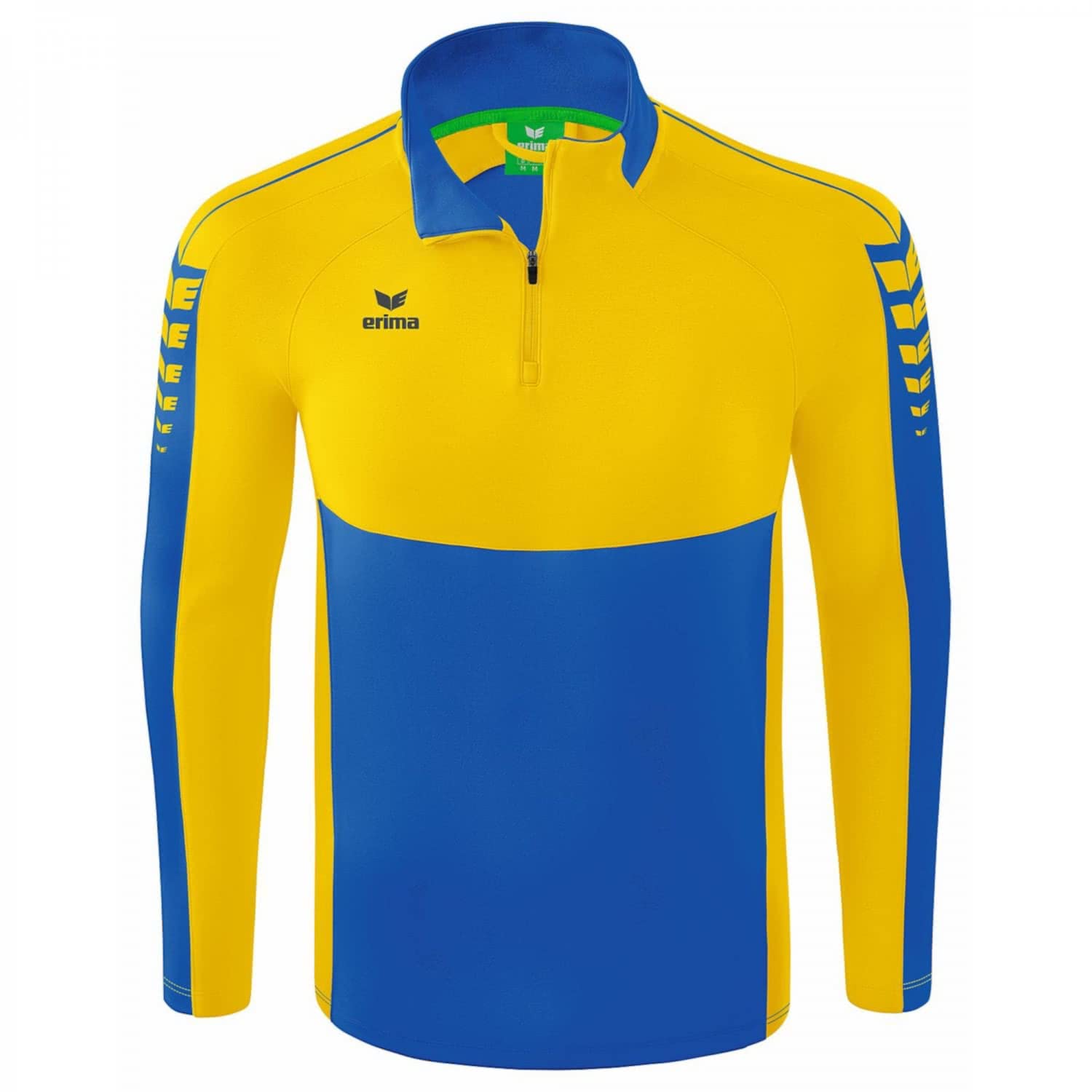 Erima Adult Six Wings Training Top, New Royal/Yellow, L