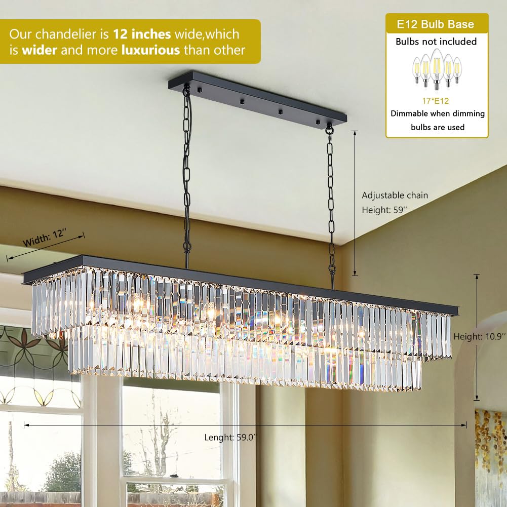 Rectangular Crystal Light Extra Long Rectangular Crystal Lighting Extra Large Light Luxury