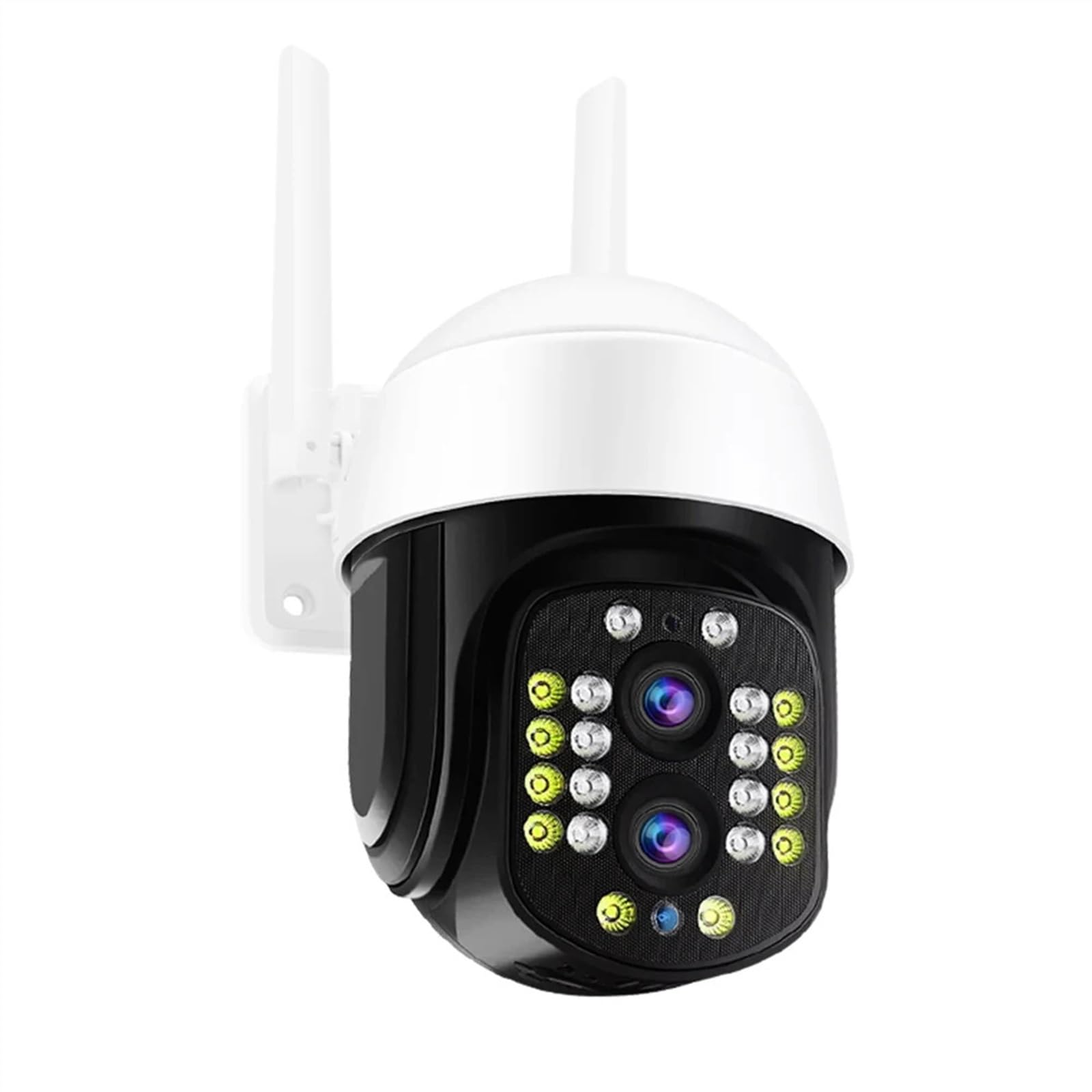 Kamera Dzwonkowa, Kamera IP 12MP HD kamera PTZ z trzema obiektywami Zewnętrzna kamera z dwoma obiektywami Detekcja ruchu Bezpieczeństwo Kamera 4MP Wodoodporny nadzór(8MP NO Card)