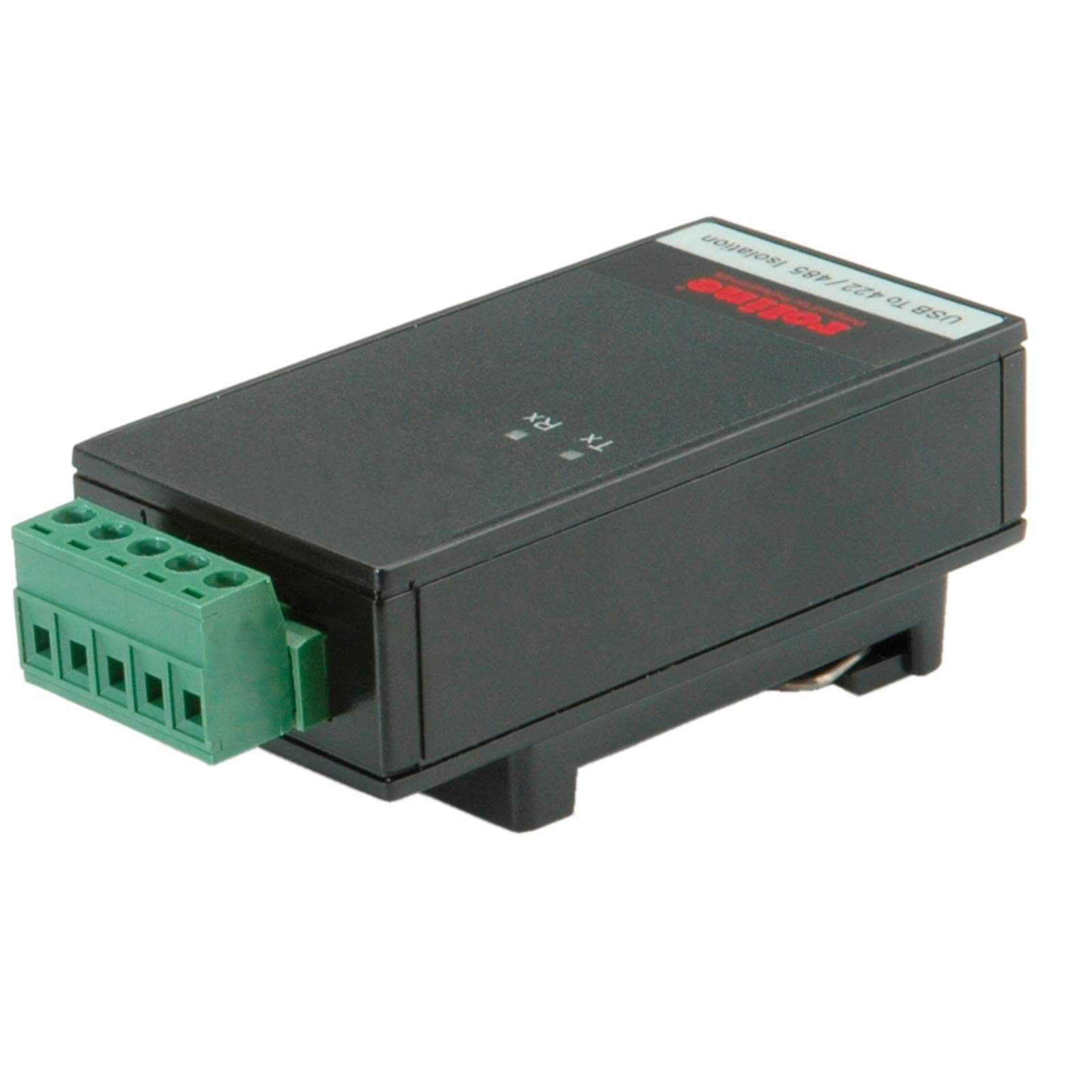 ROLINE USB 2.0 nach RS422/485 Adapter für DIN Hutschiene