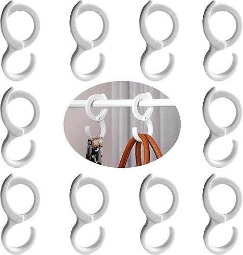 10 ganchos resistentes al viento, ganchos para colgar, ganchos multiusos para colgar, gancho de borde de mesa, clip de gancho, gancho de clips para