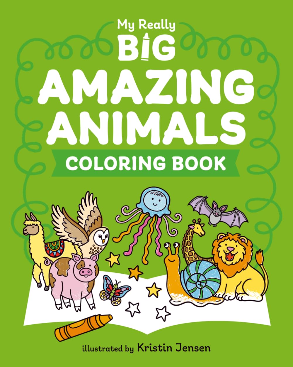 My Really Big Amazing Animals Coloring Book (My Really Big Coloring Book)