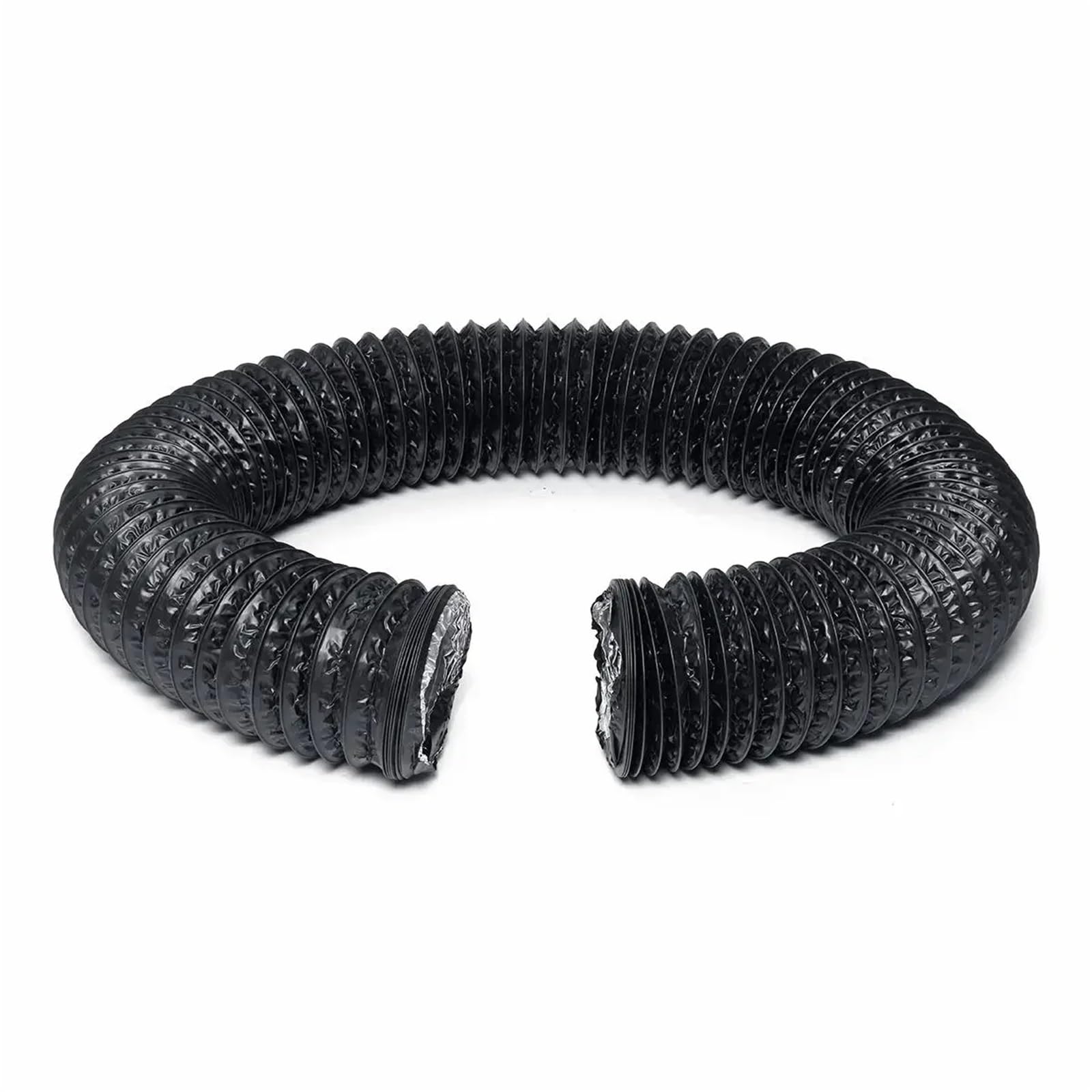 Xvdrfsd One Color Dryer Hose 6M 150Mm Flexible Double Aluminium Foil Ducting Hose For Air Exhaust Extractor Inline Duct Fan Ventilator Ventilation Tube